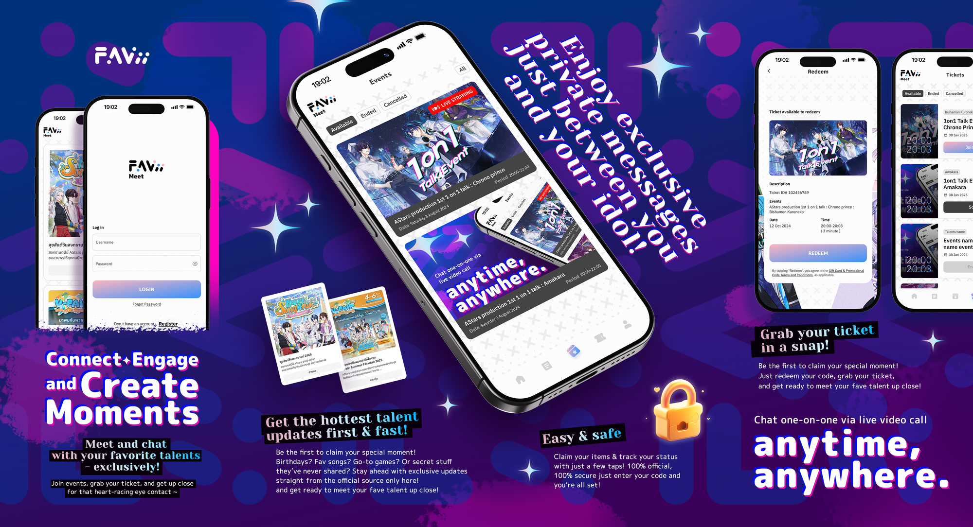 เปิดตัว FAVii-Meet แพลตฟอร์มพูดคุยแบบส่วนตัว โดย D1-Lab Inc.